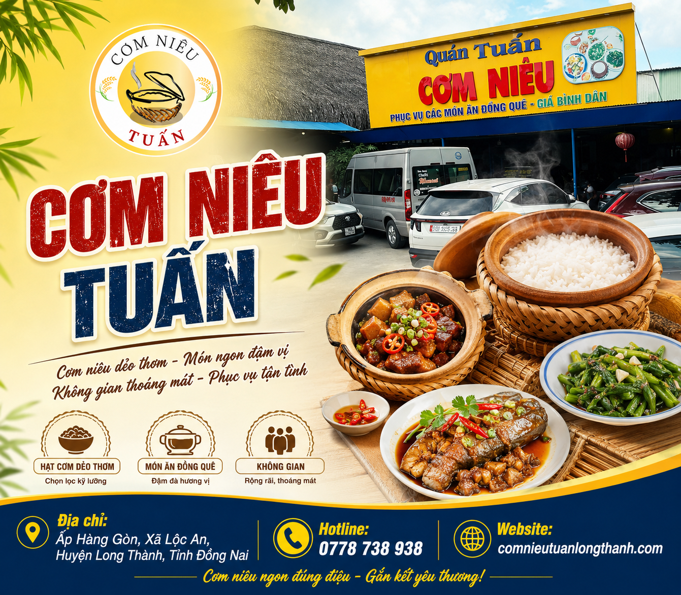 cơm niêu ngon giá bình dân tại Đồng Nai