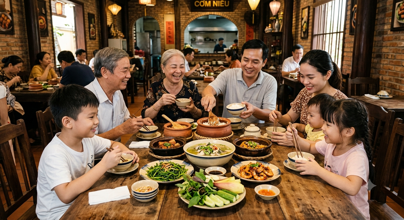 Bữa Tiệc Sum Vầy Cho Đại Gia Đình 6 Người